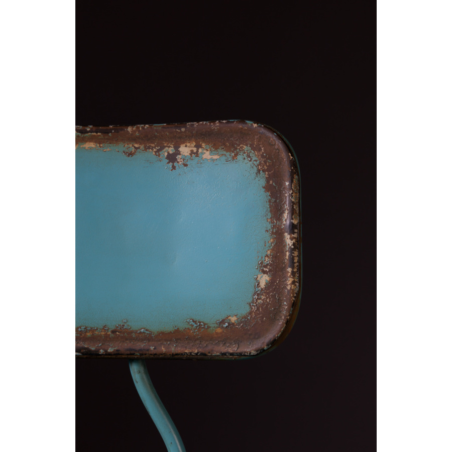 Стул барный Ovid голубой Dutchbone 1500043 - Вид №6