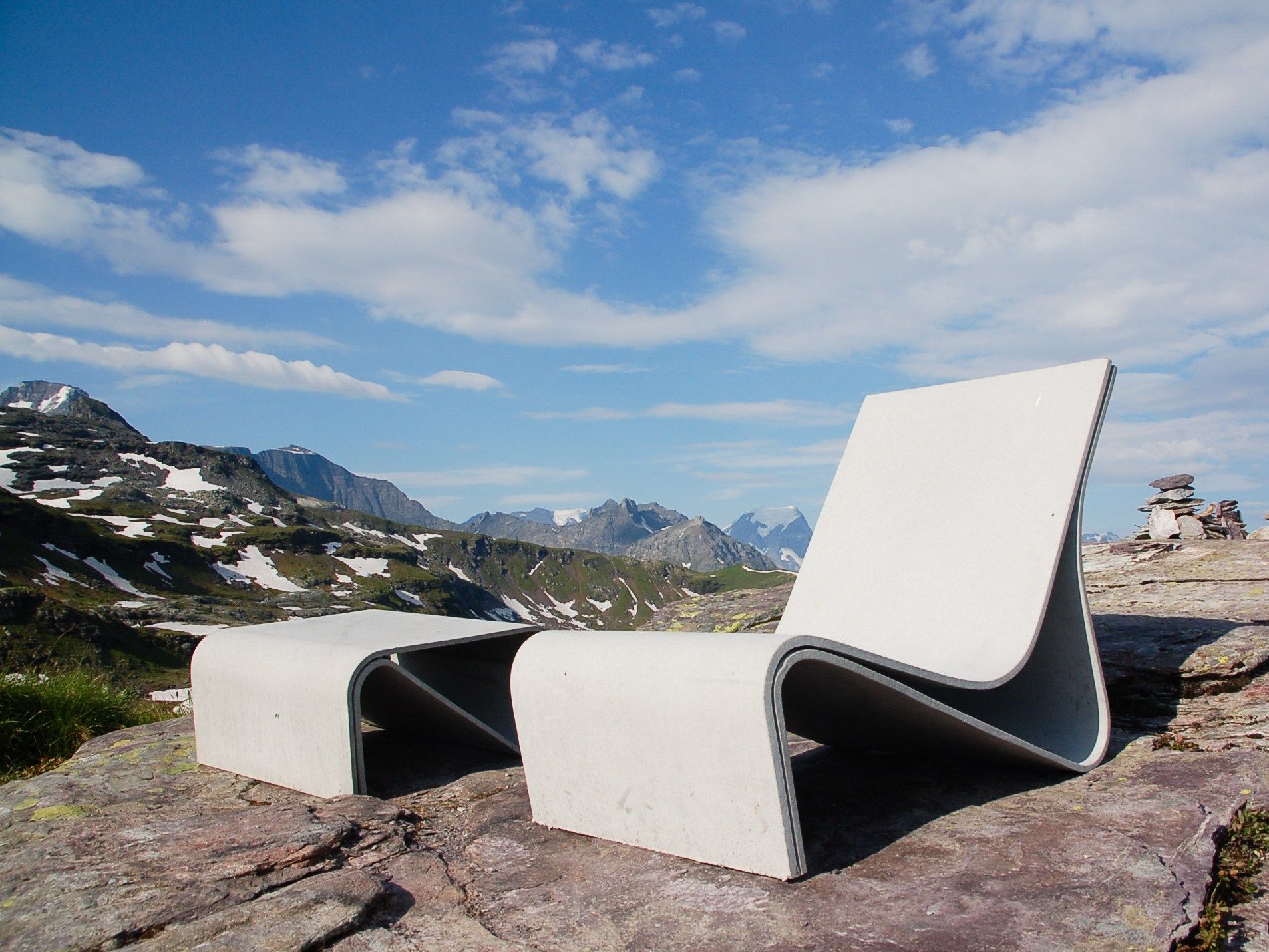 Бетонное садовое кресло SWISSPEARL дизайн ARCH-00058672 - Вид №9