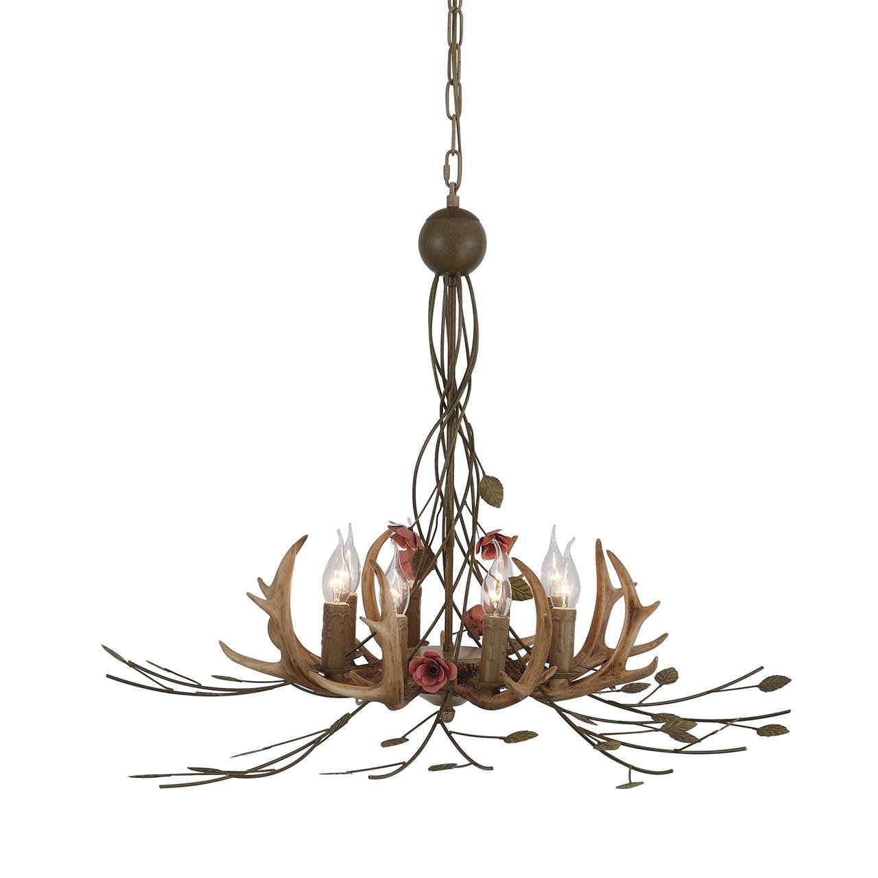 Подвесная люстра ST Luce Campen SL347.303.08 ST LUCE ДИЗАЙНЕРСКИЕ, CAMPEN 279768 Коричневый  - Вид №3