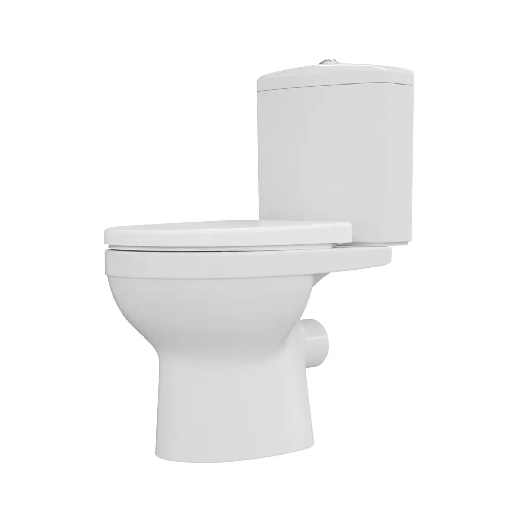 Унитаз напольный Sunny горизонтальный выпуск двойной слив микролифт AM.PM STLM-2098756 - Вид №1