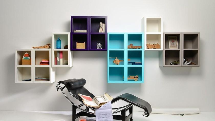 IFT Лакированный подвесной модульный книжный шкаф Book sun-id-1423648 - Вид №2