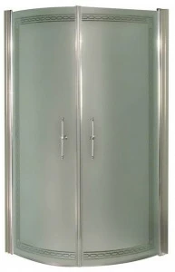 Gentry Home Полукруглая угловая душевая кабина Arcadia