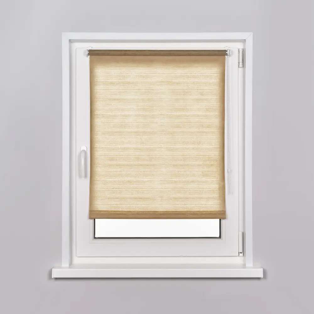 Штора рулонная Микли 60x150 см бежевая FRANC GARDINER STLM-2181936 - Вид №2