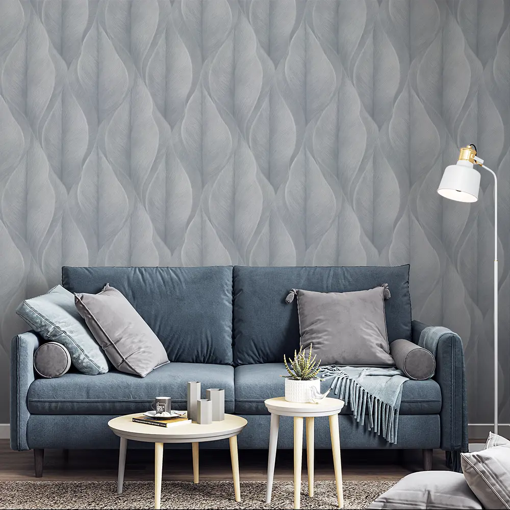 Обои флизелиновые Palitra Planet Olivia серые 1.06 м PP72195-41 STLM-2000653 - Вид №2