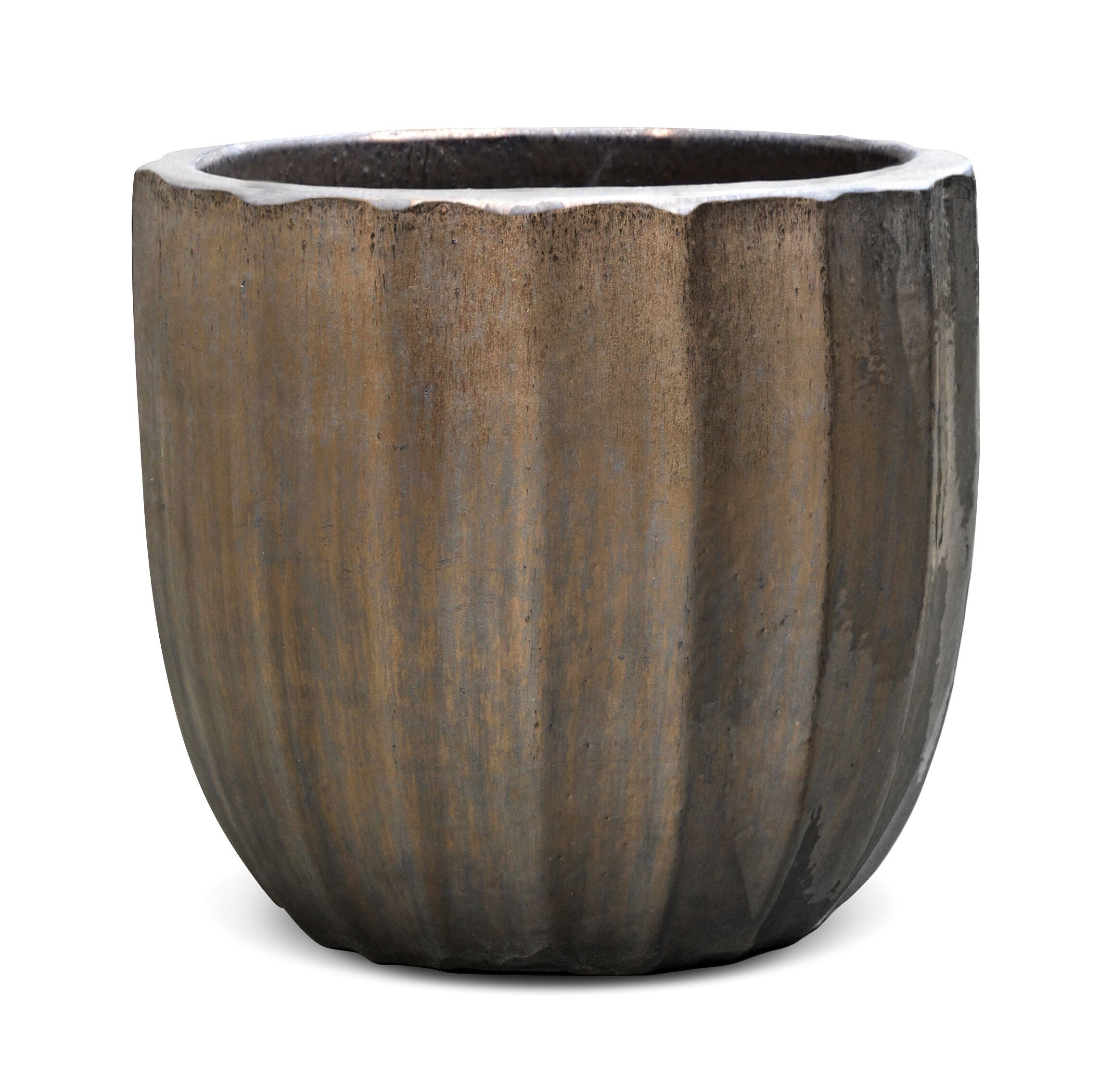 Садовый горшок ручной работы из терракоты PAOLELLI GARDEN глазурованная New Age ARCH-00134975 - Вид №1