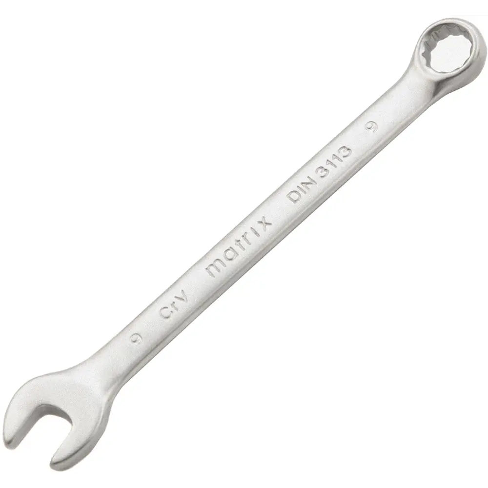 Ключ комбинированный Matrix 15105 9 мм хромированный 89400915 STLM-1400835