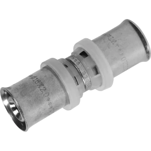 Муфта Valtec 16 мм никелированная латунь VTM.203.N.001616