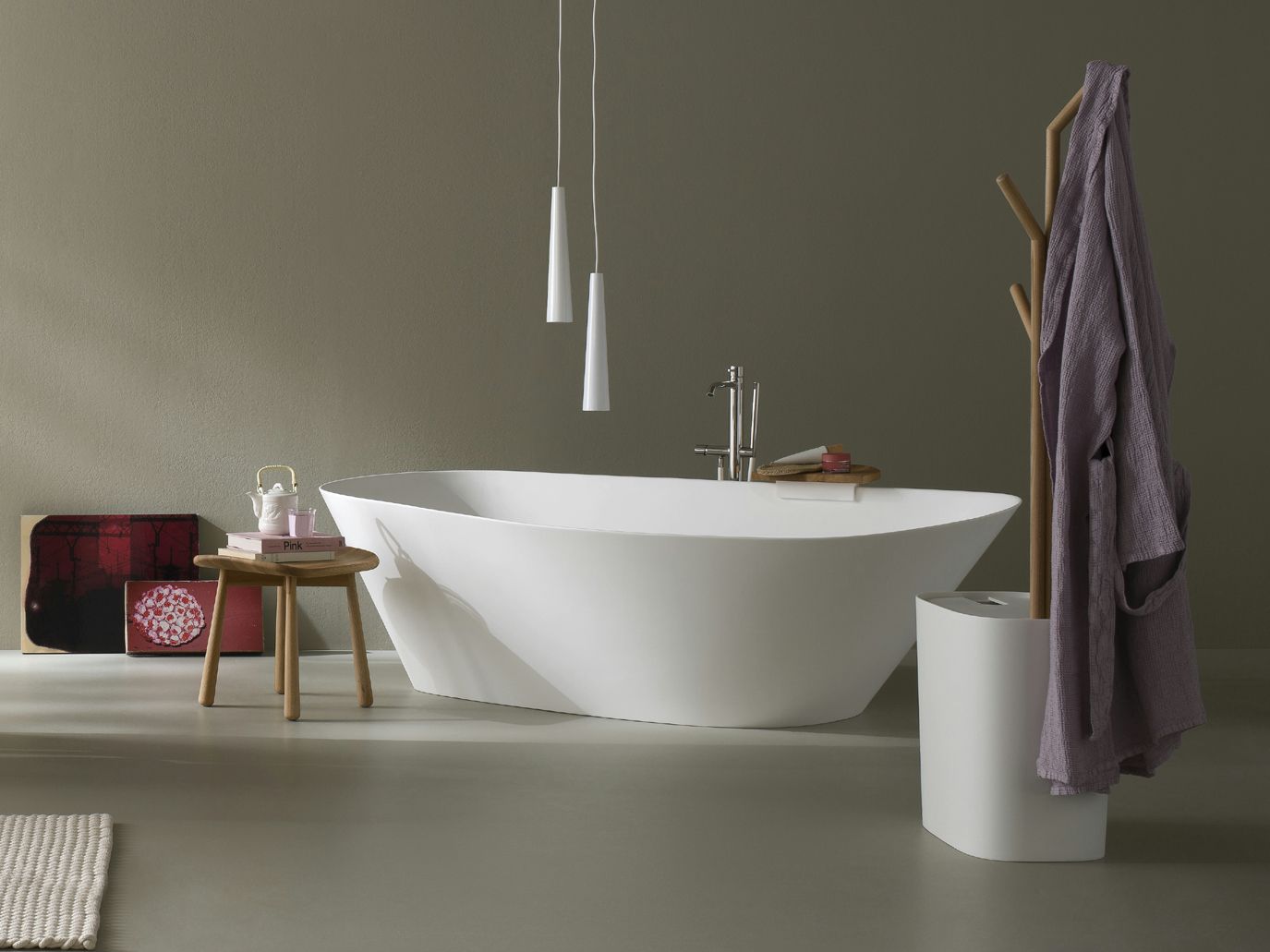 Корзина для белья Corian® и Ясень Rexa источник ARCH-00106341 - Вид №2