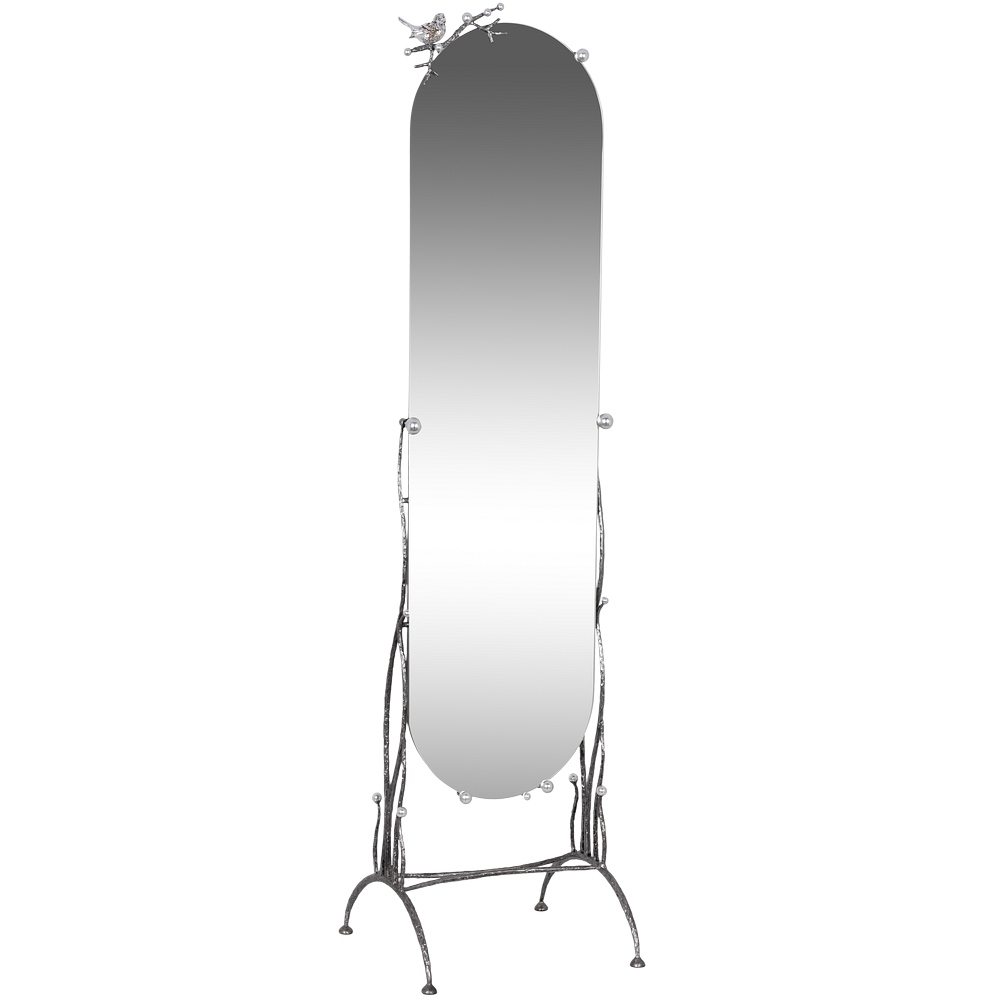 79046 Зеркало напольное Терра Айс Античное серебро BOGACHO 4627196597440 - Вид №1