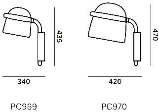 BROKIS Настенный светильник из дутого стекла с диммером Mona Pc969/pc970 - Вид №4