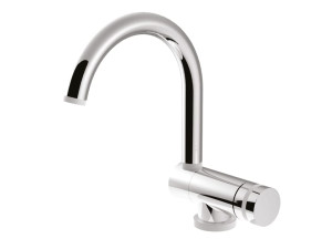 Однорычажный смеситель для раковины с регулируемым горлышком