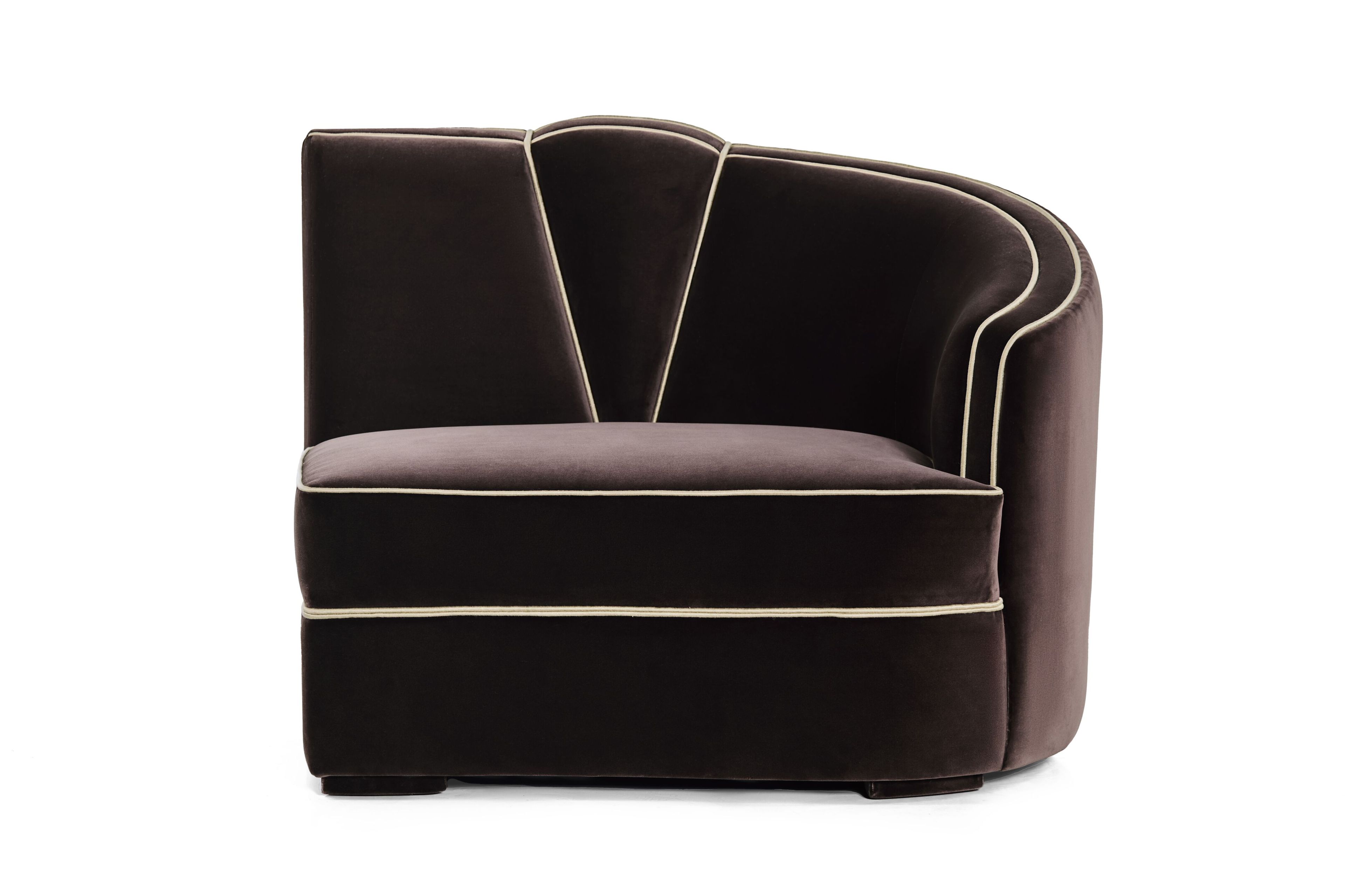 4-местный бархатный модульный диван Munna Жозефина ARCH-00130162 - Вид №16