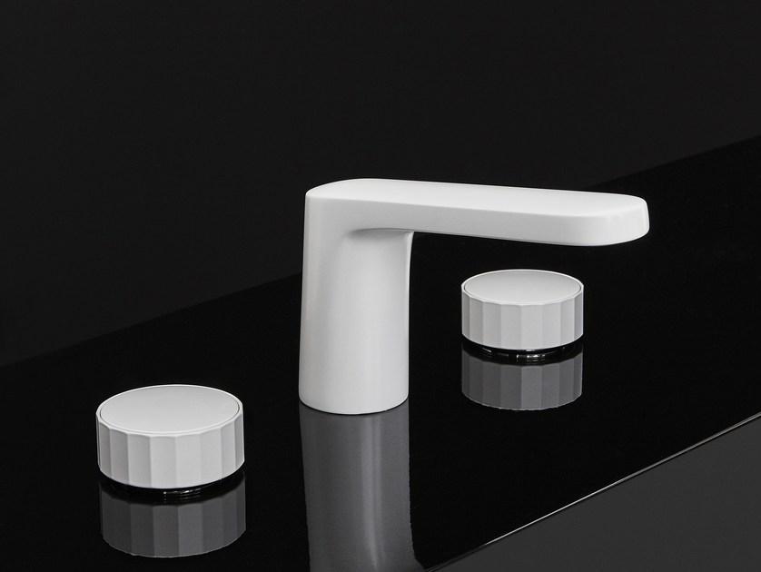 FIMA Carlo Frattini Смеситель для мойки на 3 отверстия с матовым покрытием Texture sun-id-1365621