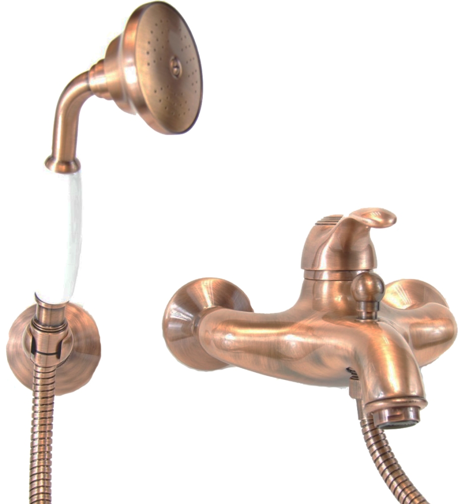 AU850101060 Смеситель для ванны и душа , медь Webert Aurora