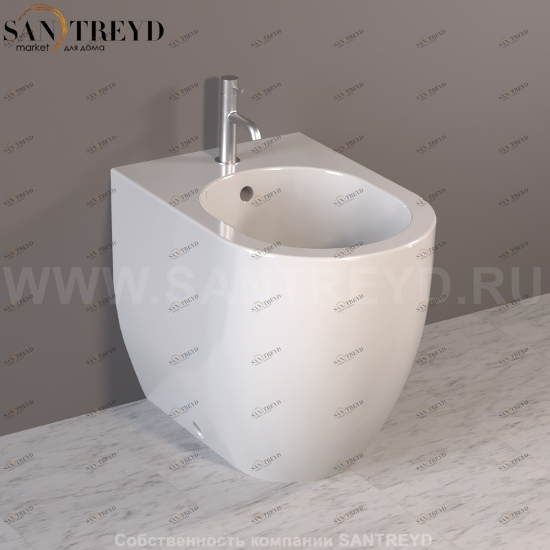 312101 Биде напольное Flo Kerasan