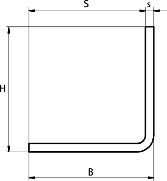 6505298 BIS Профиль монтажный L-образный подвешивание и поддержка walraven  - Вид №1