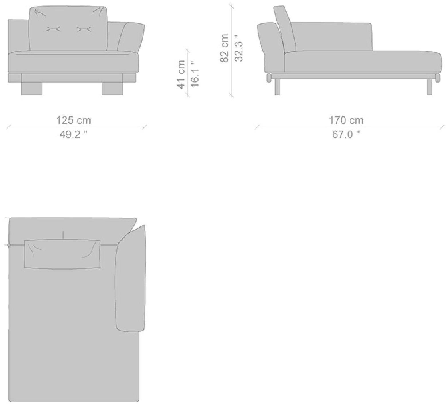 Cassina Модульный модульный диван со съемным чехлом Sengu sun-id-1463927 - Вид №12