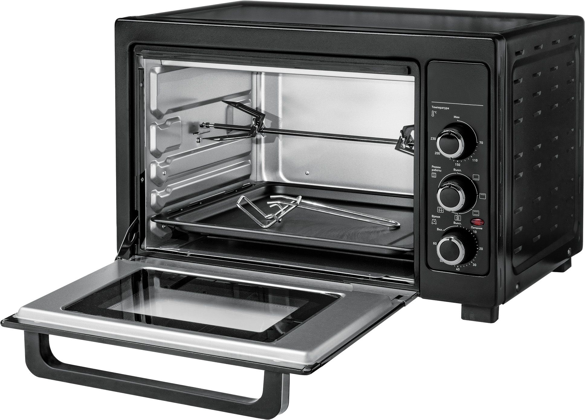 9906777 Мини-печь BBK OE4084MC черный STDN-0129725 - Вид №5
