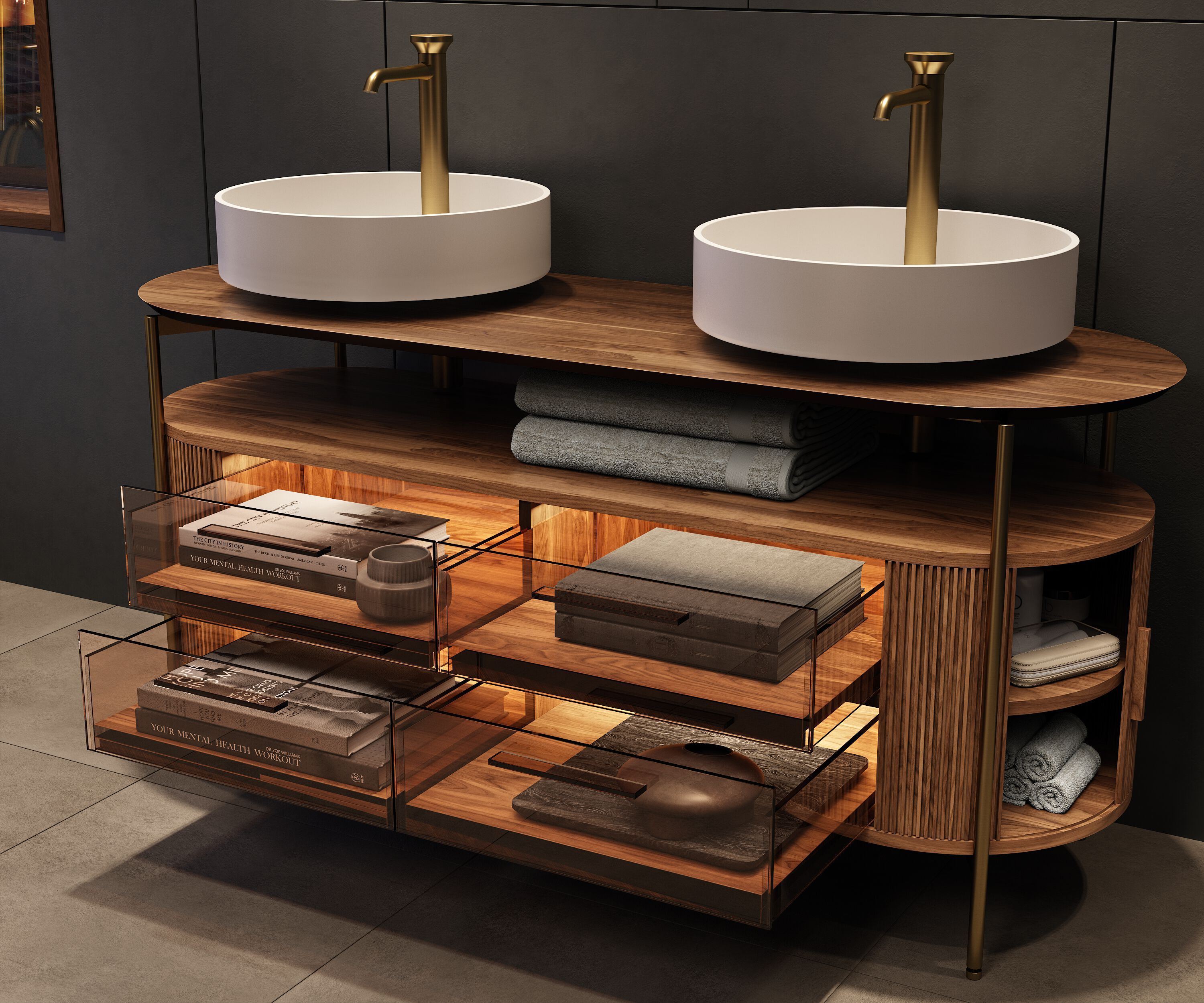 Напольная мебель для ванной MOMA Design Eclipse ARCH-00038275 - Вид №3