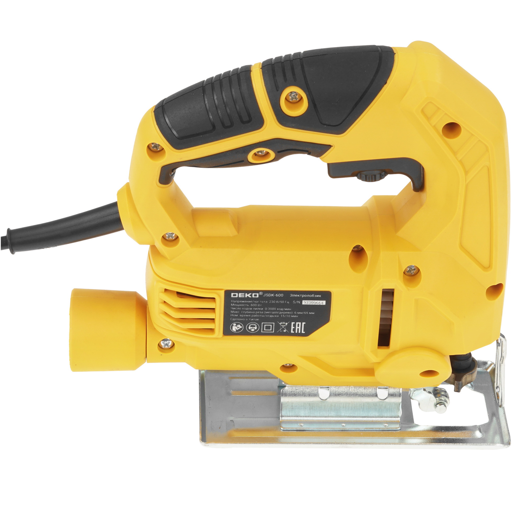 Электрический лобзик DEKO JSDK-600 5601794 STDN-0061357 - Вид №3