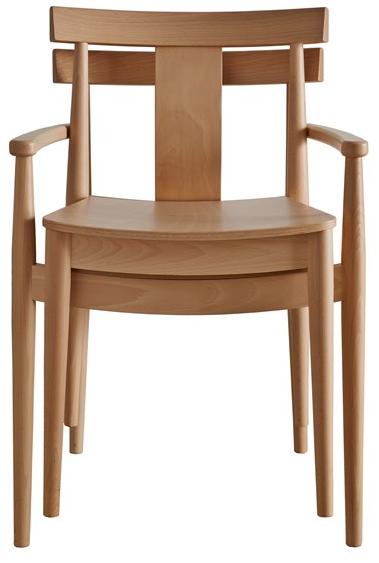 Sedex Штабелируемое кресло из экокожи с подлокотниками Blog sun-id-1397396 - Вид №2