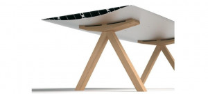 000026 Cтол "B" Wood BD Barcelona Design "B" collection