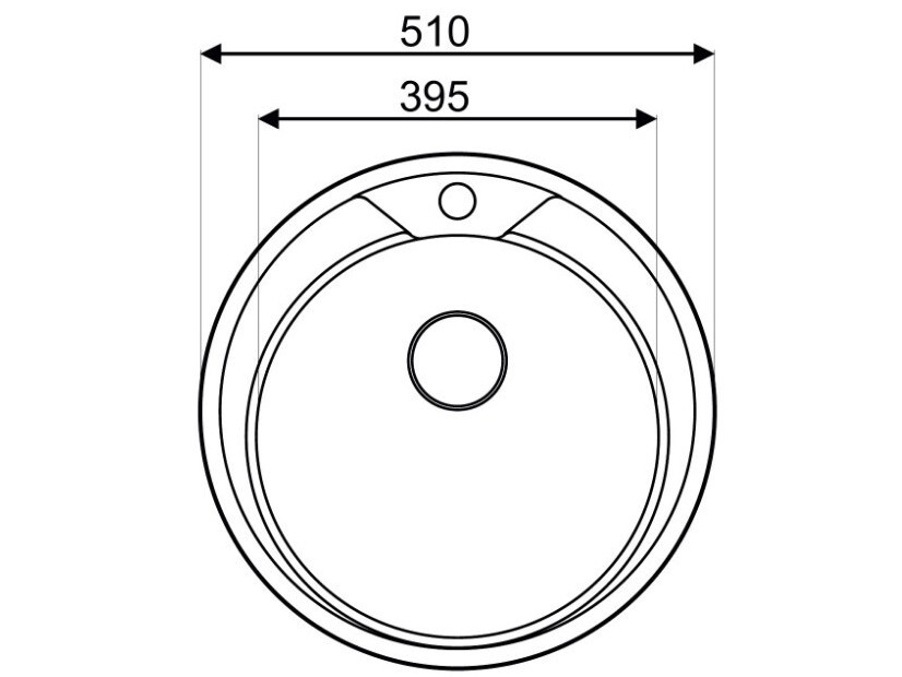 Мойка для кухни Bliss 510X NAVAKO 13001 - Вид №2