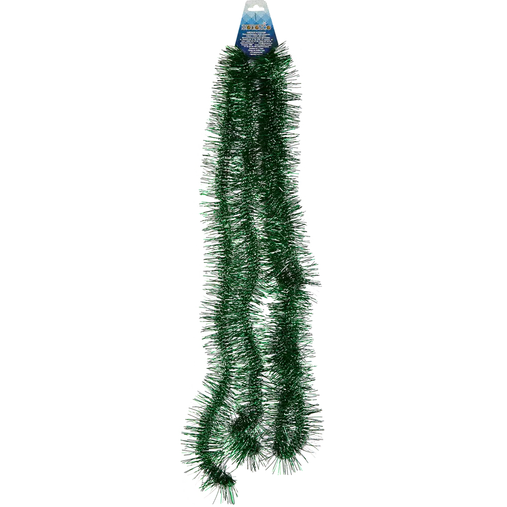 Мишура Вьюга 270 см цвет зеленый Santreyd STLM-2150432 - Вид №1