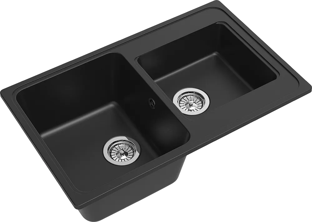 Кухонная мойка Кварц Ewigstein S385 GranFest E-80D-S385 - Вид №2