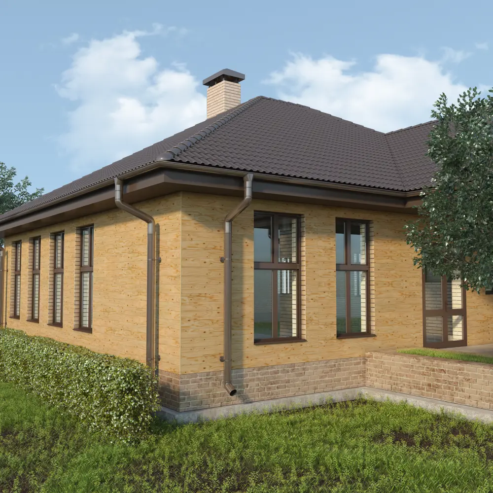 Имитация бруса хвоя 20x146x3000 мм сорт Норма 4 шт. 1.75 м² Santreyd STLM-2073411 - Вид №7