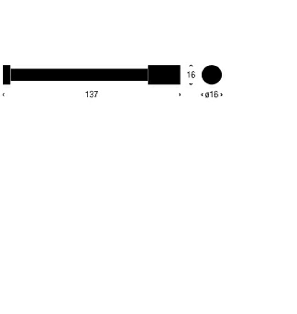 FROST Держатель туалетной бумаги 6 » полированный Нержавеющая сталь Полированный O1103  - Вид №1