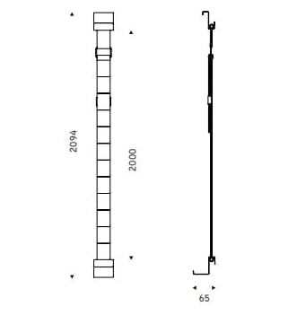 Система органайзера с дверным замком EVER Life Design Лента ARCH-00136673 - Вид №4