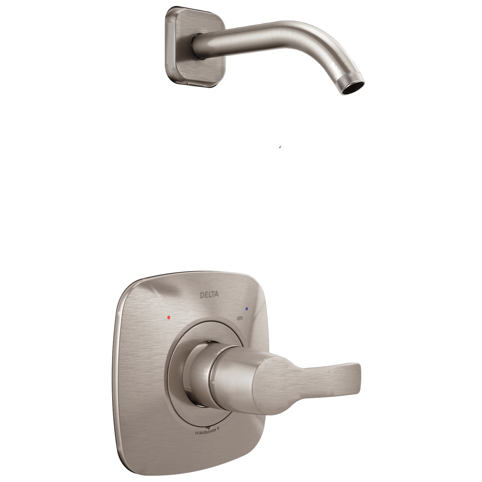 T14252-SSLHD Облицовка для душа Monitor® серии 14 - без напора Delta Faucet Tesla Нержавеющая сталь