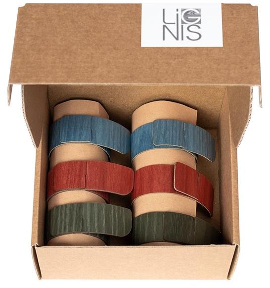 LIGNIS® Набор деревянных салфетниц из 6 предметов Portofino sun-id-1389504 - Вид №6