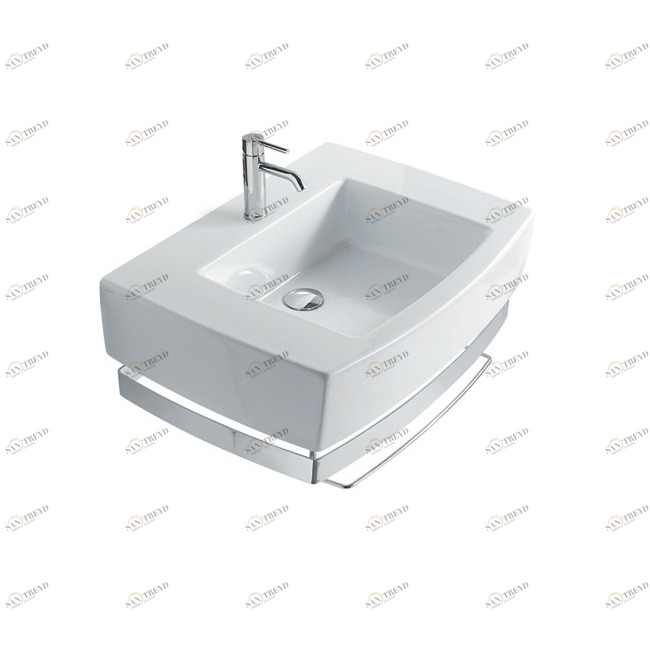 8955 Подвесная раковина настенная овальная Galassia SA02 белая