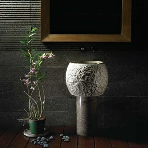 ORG102DK Напольная раковина стоящая круглая BATi BALi