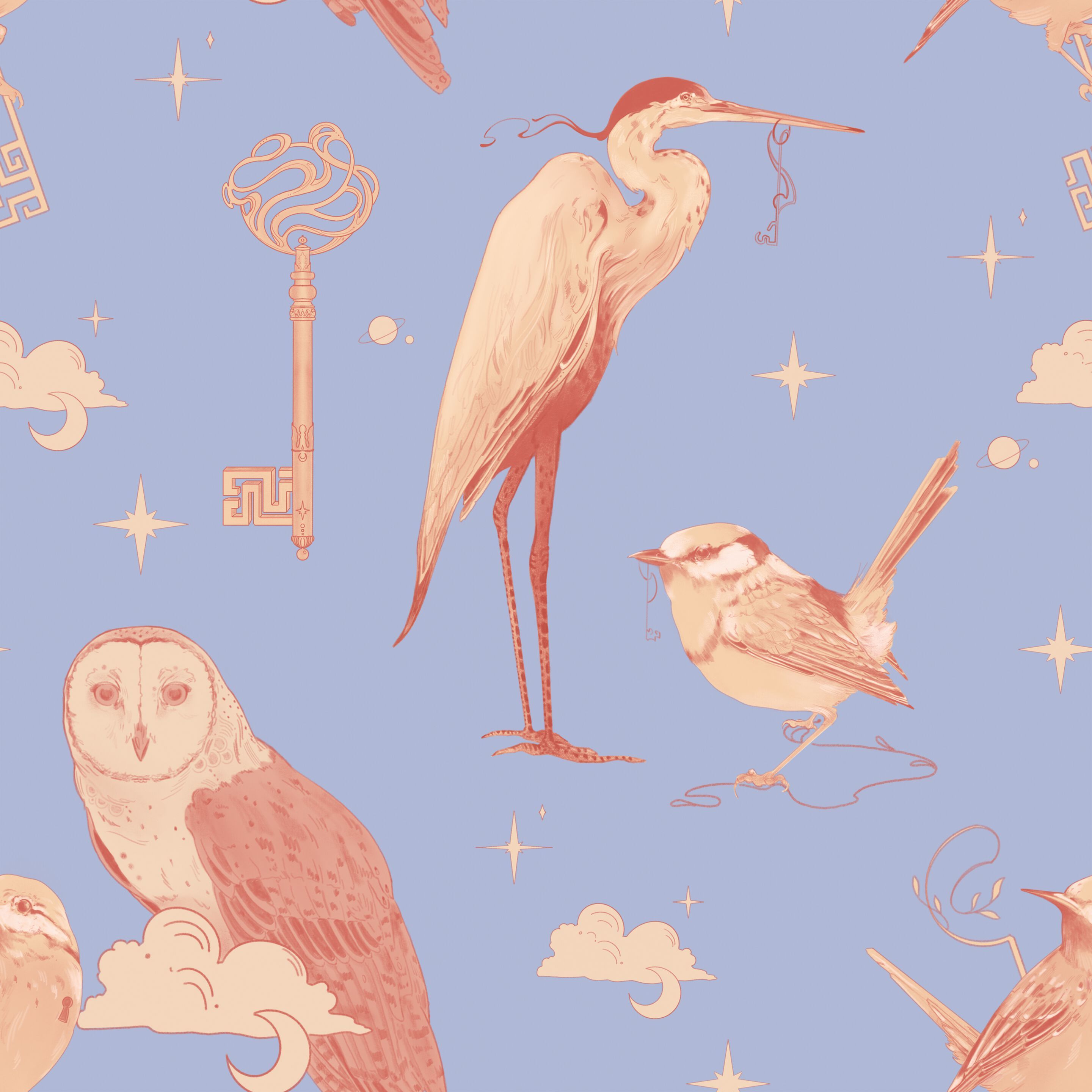 Обои с рисунком для детей Inkiostro Bianco Inkids ARCH-00103783 - Вид №3