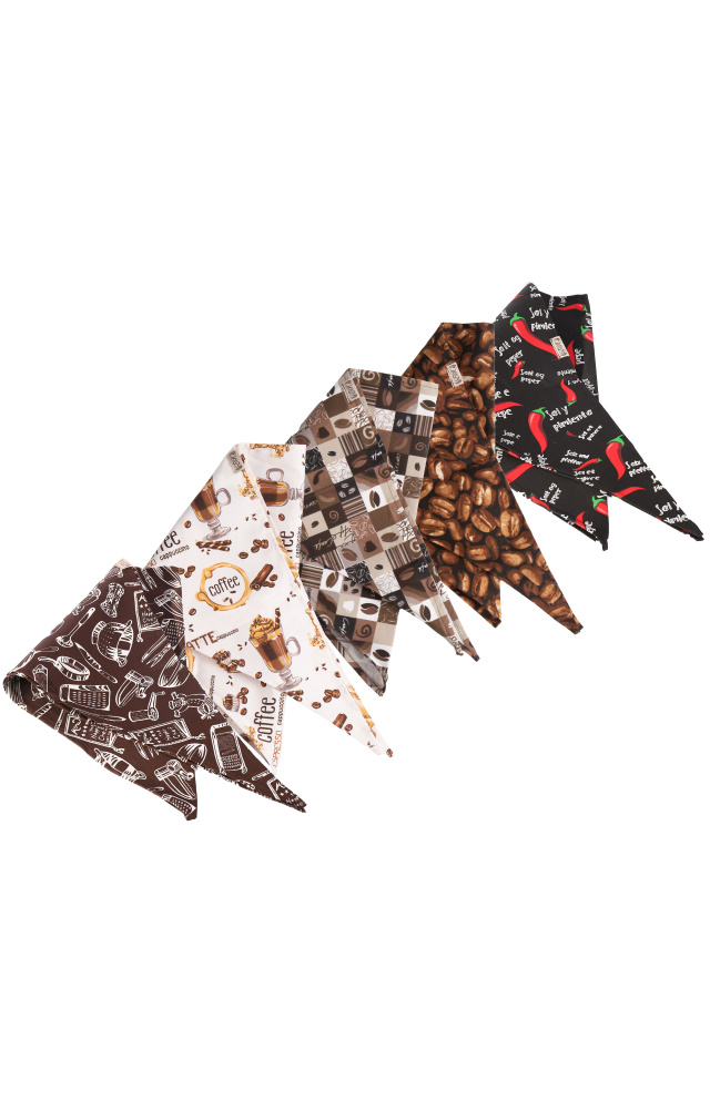 5043542 Косынка PRINT в ассортименте El-Risto  Одежда для салонов красоты  размер 