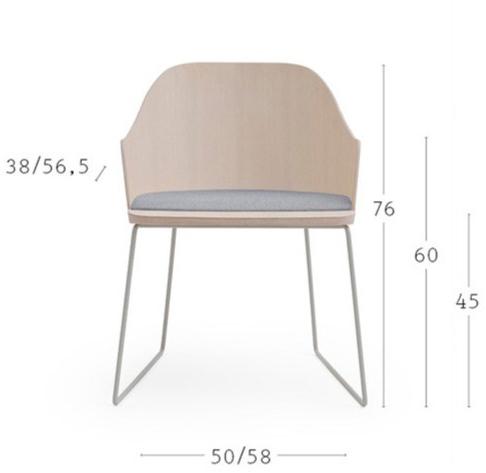 Billiani Кресло ясень с мягким сиденьем Fitt classic 025 - Вид №1