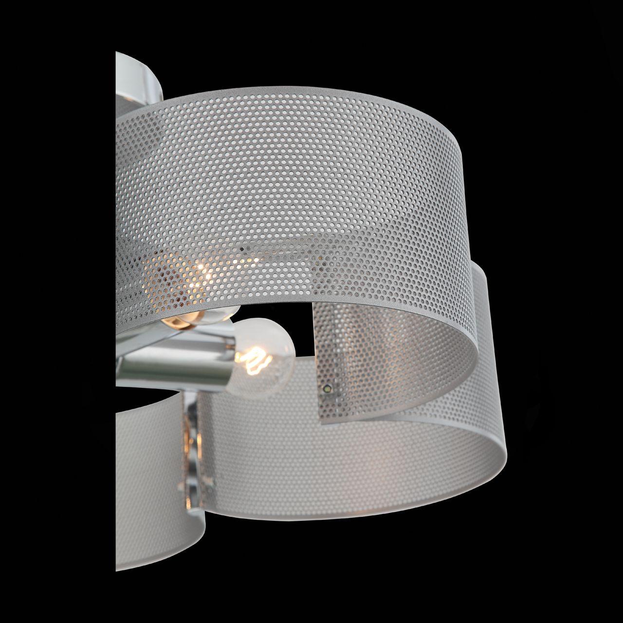 Потолочная люстра ST Luce Grilia SLE121.112.05 ST LUCE GRILIA 222784 Серебро  - Вид №1