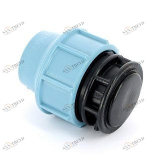 Заглушка 32 обжим для труб ПНД UNIDELTA 1012032000