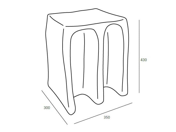 Керамический табурет / скульптура pulpo Chouchou ARCH-00125582 - Вид №28