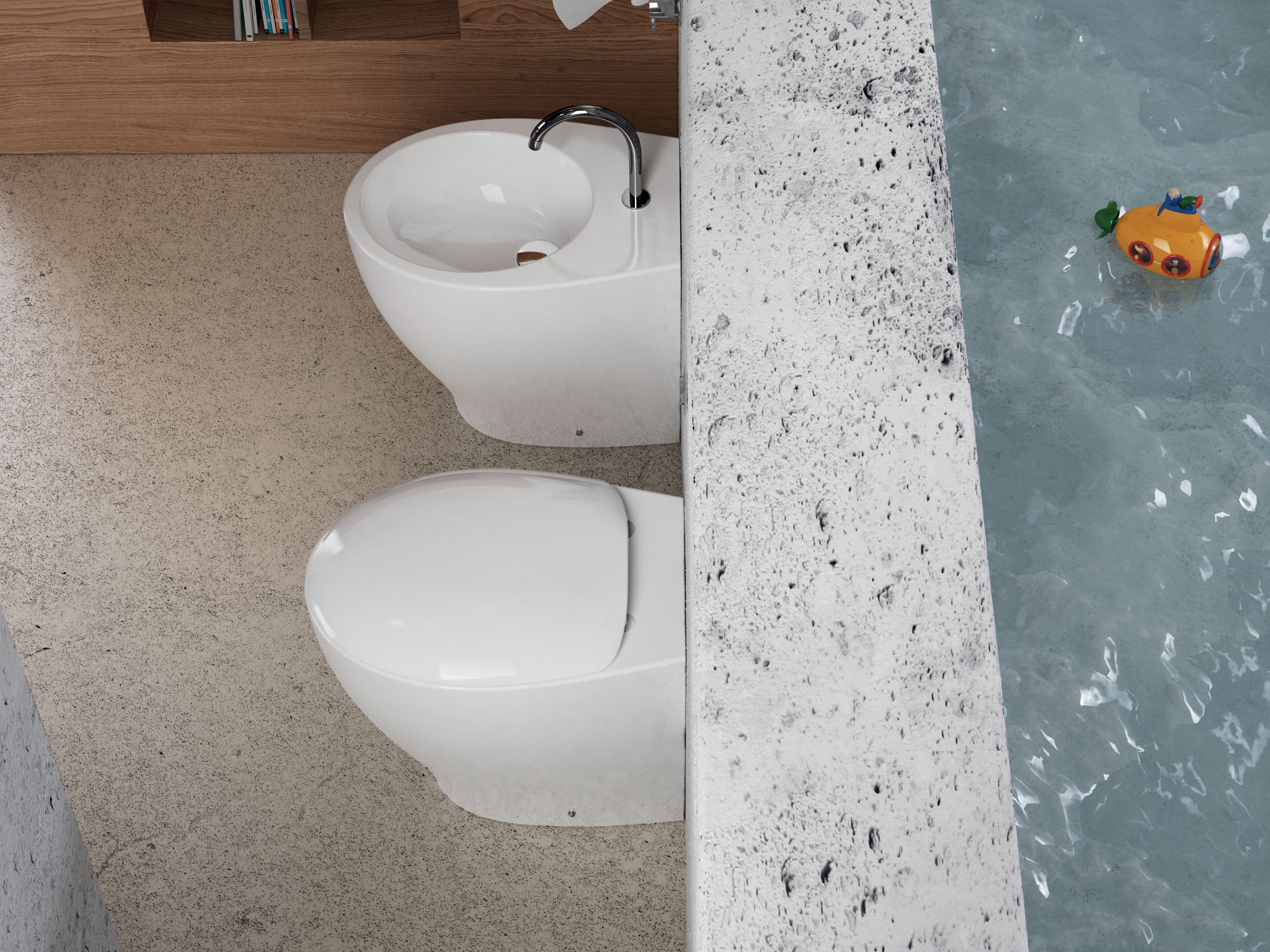 Керамическая сантехника Domus Falerii Rascalzone ARCH-00045112 - Вид №3