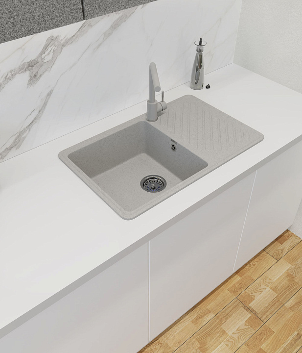Кухонная мойка Кварц QUARZ S447 GranFest 52-S447 - Вид №1