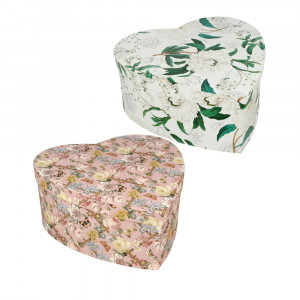 265/6 Коробка картонная сердце, бумажная №12 в ассортименте ККБ Grand Gift