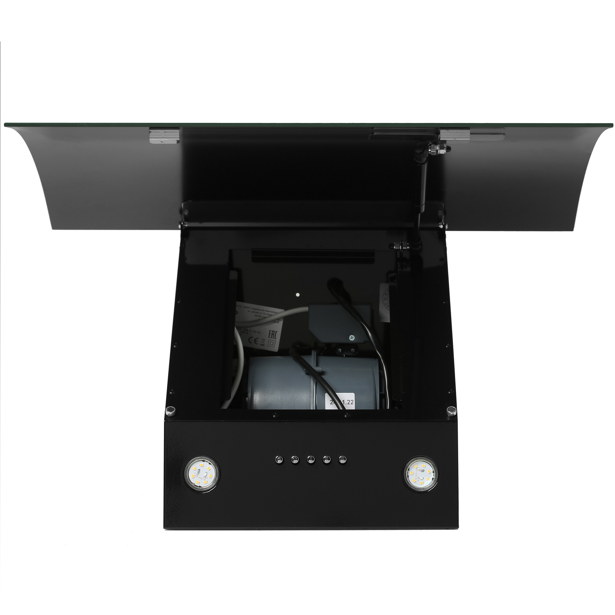 9940340 Вытяжка наклонная Akpo WK-4 Clarus eco II черный/черный STDN-0094810 - Вид №8