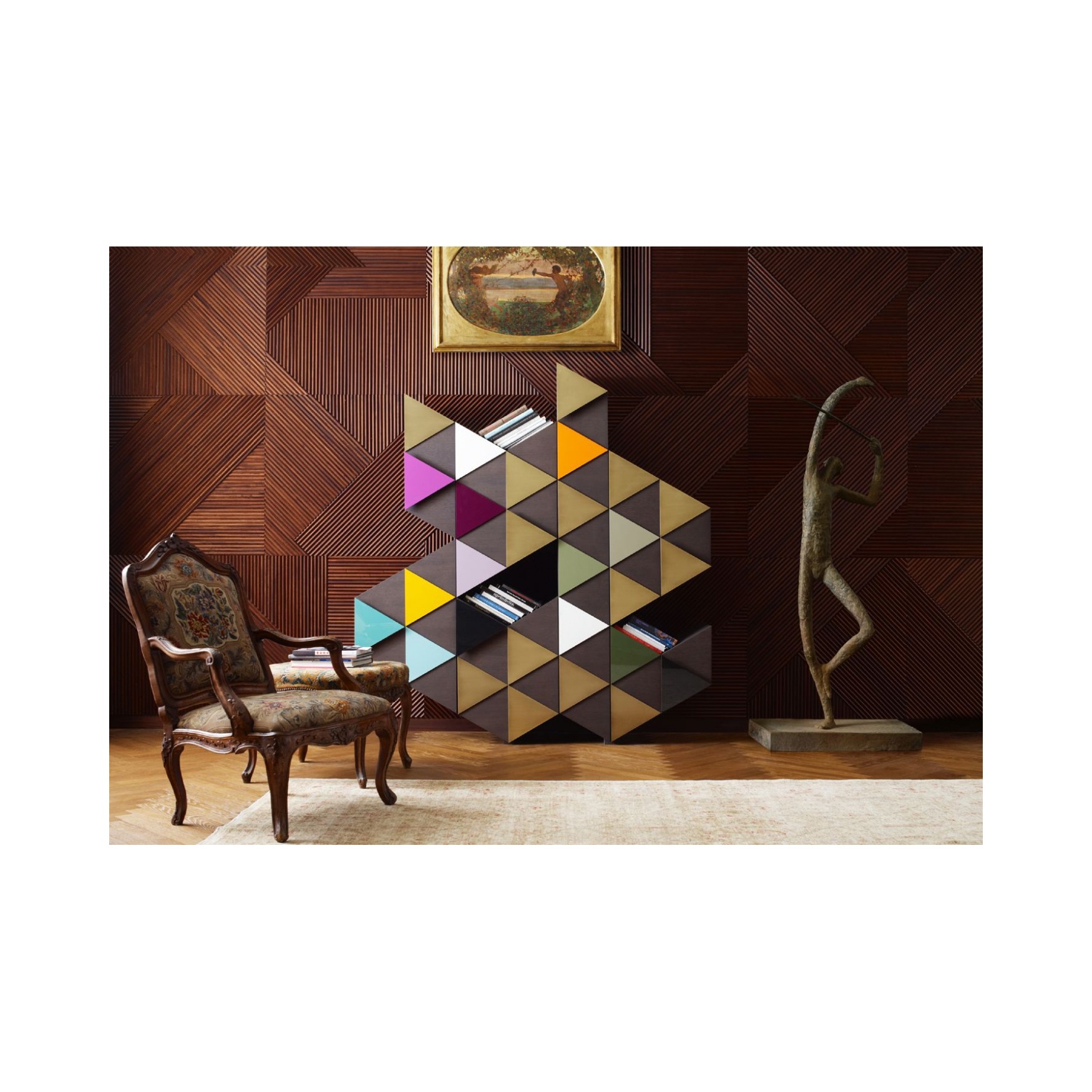 Панель / Stripes Boiserie Emmemobili sun-id-376504 - Вид №1