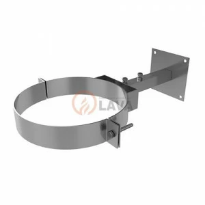 Кронштейн стеновой LAVA 200, телескоп 40-75, нерж. 439 (2,0)