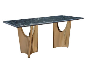 Прямоугольный стол из искусственного мрамора