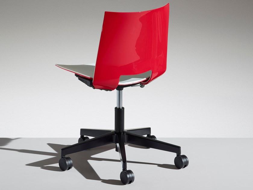 LAMM Стул офисный вращающийся с 5 спицами на колесиках Hl³ sun-id-1450634 - Вид №2